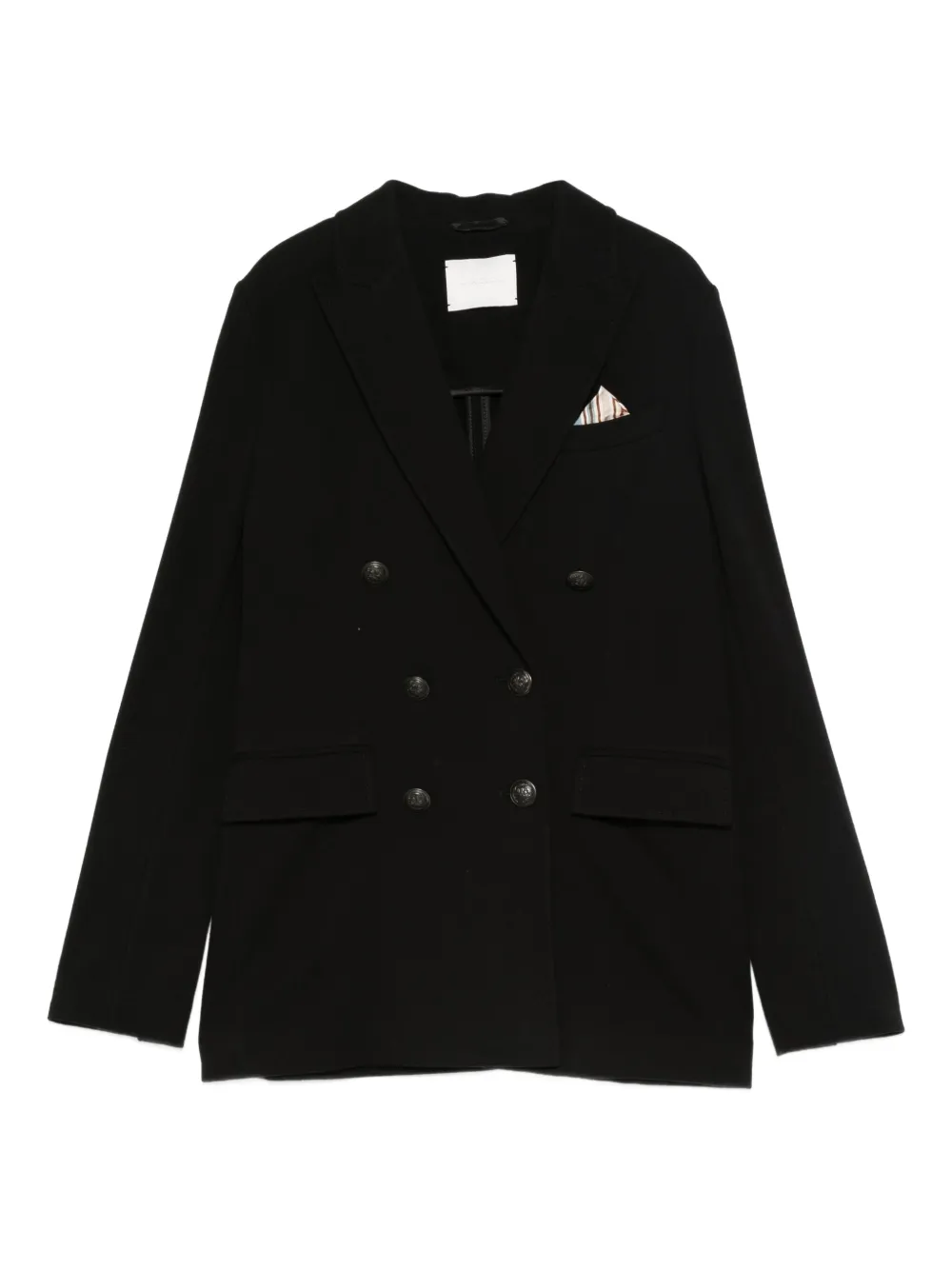 Circolo 1901 double-breasted blazer | Black | Image 1