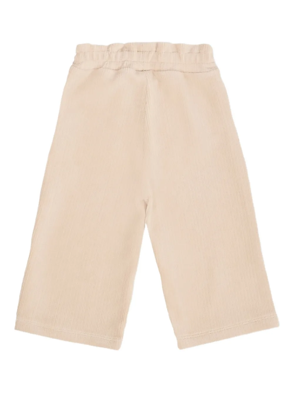 Mayoral elasticated-waistband corduroy trousers Beige