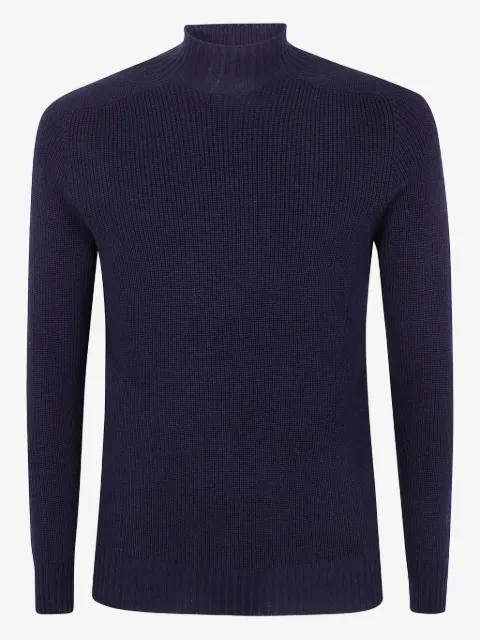 Gran Sasso ribbed high-neck sweater