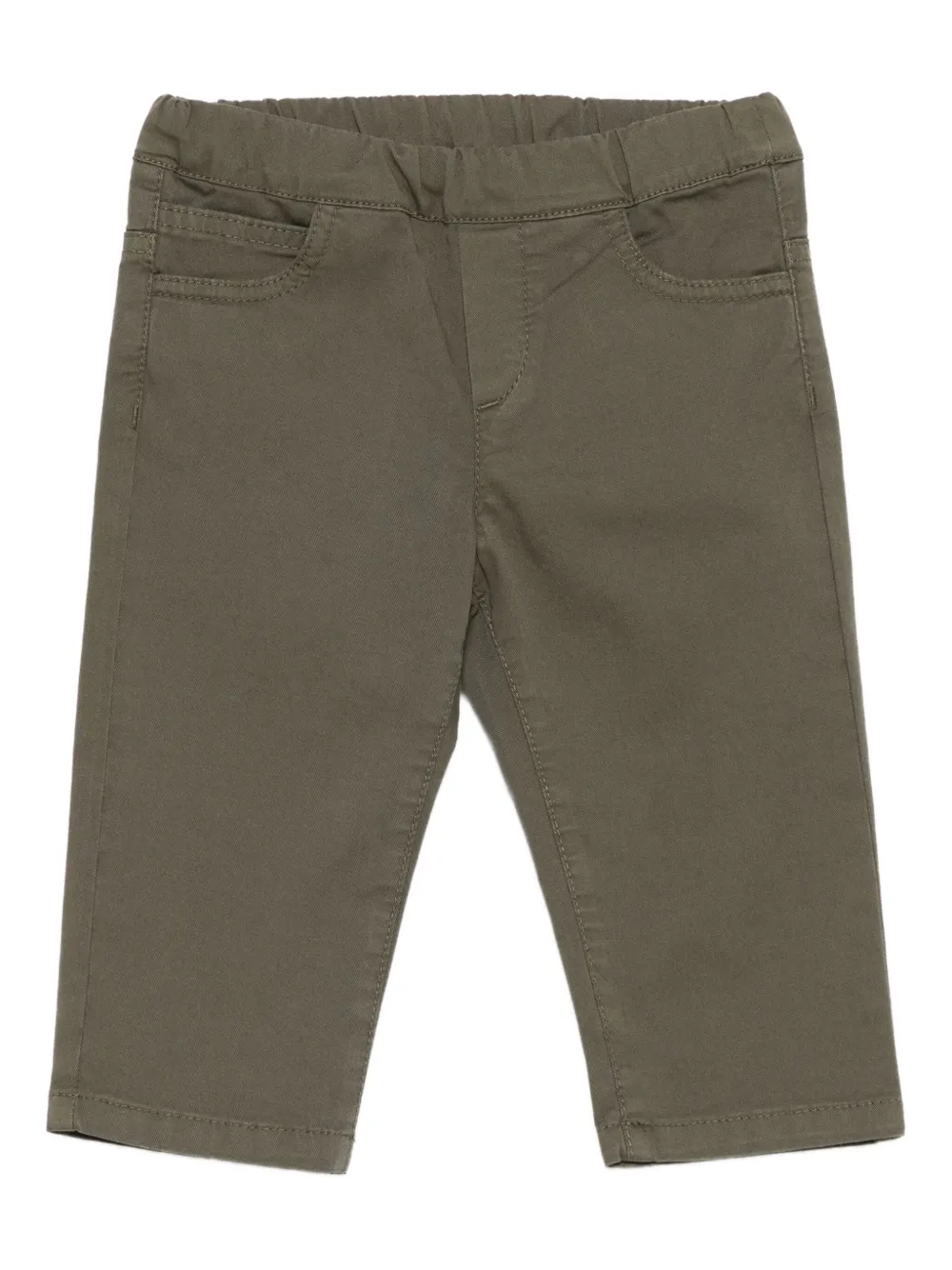 Fay Kids elasticated-waistband trousers | Green | Image 1