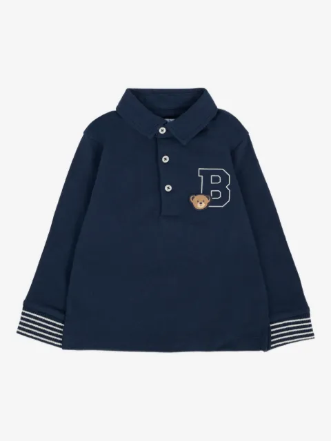 Mayoral playera tipo polo con detalle de oso