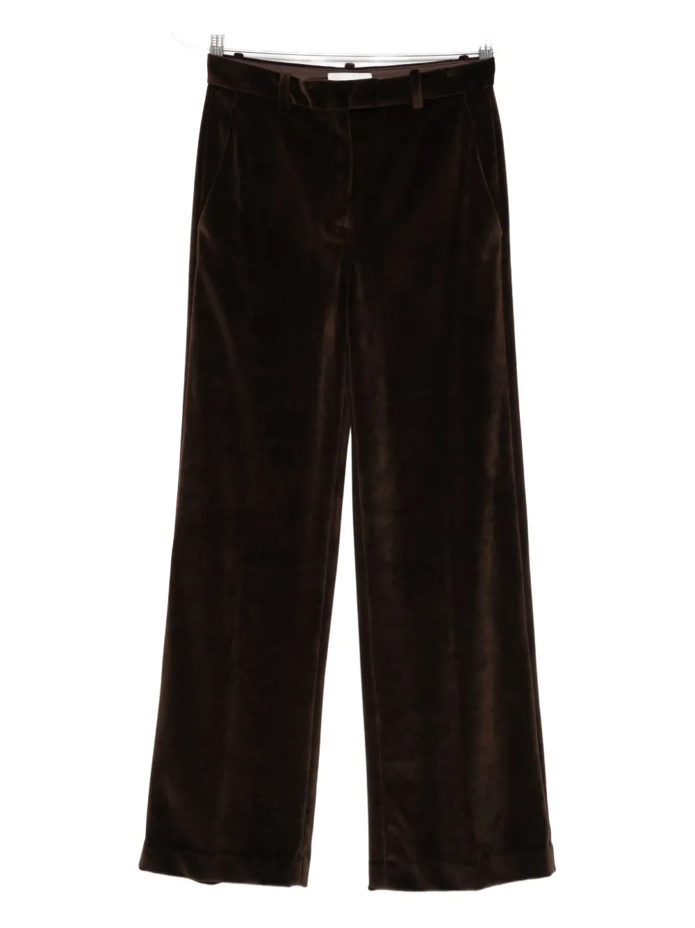 Circolo 1901 Velvet Trousers In Brown
