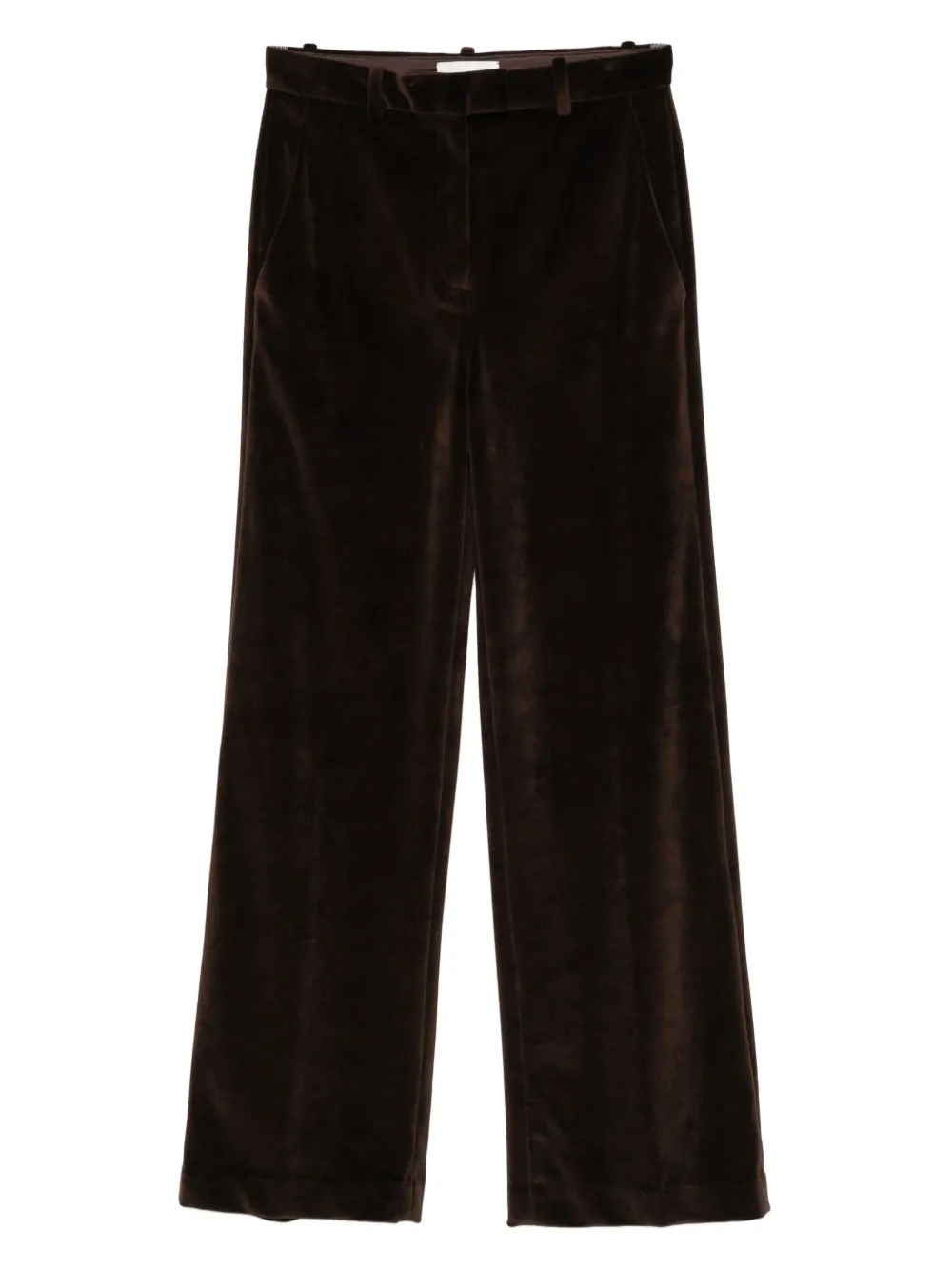 Circolo 1901 velvet trousers | Brown | Image 1