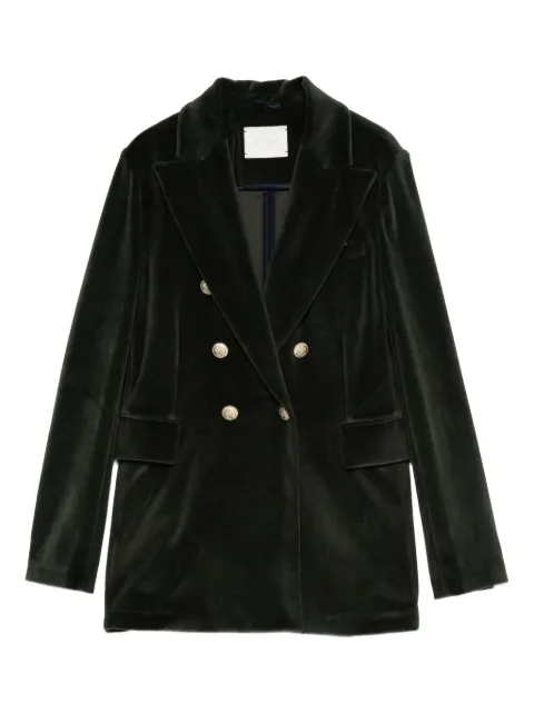 Circolo 1901 velvet double-breasted jacket