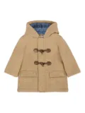 Mayoral hooded toggle coat - Neutrals