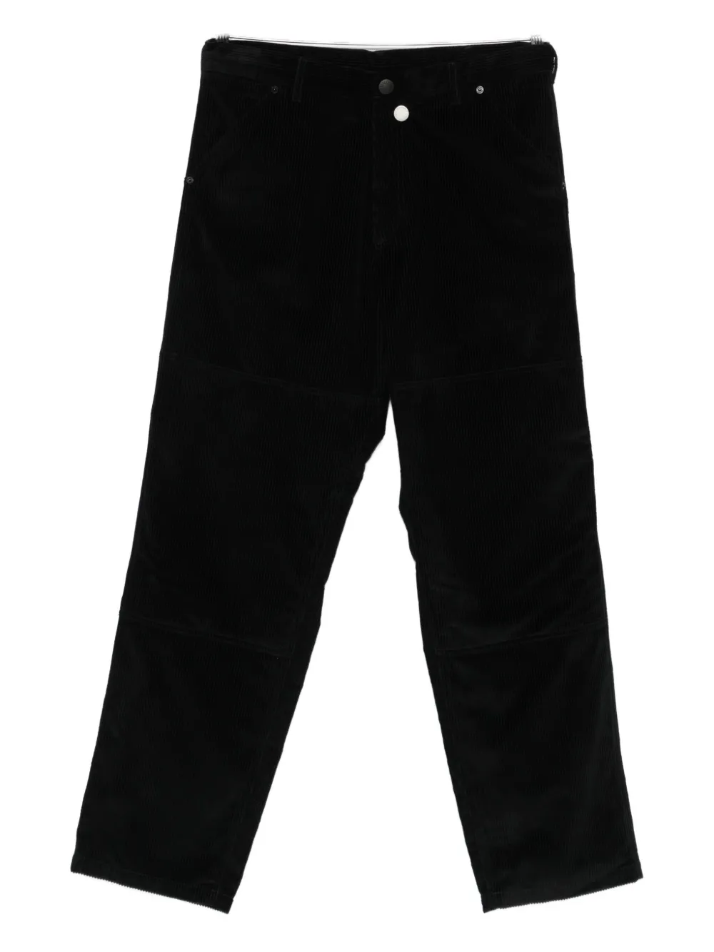Moncler corduroy-panel trousers Zwart