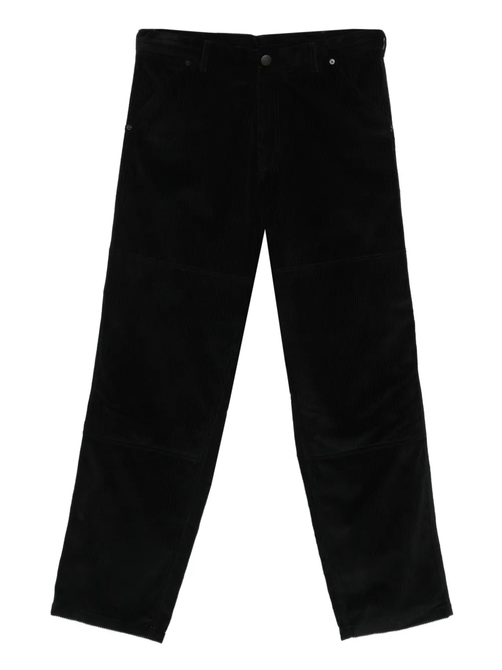 Moncler corduroy-panel trousers Zwart