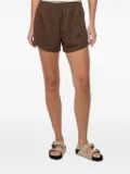 FREEDÉR elastic-waistband jersey shorts - Brown