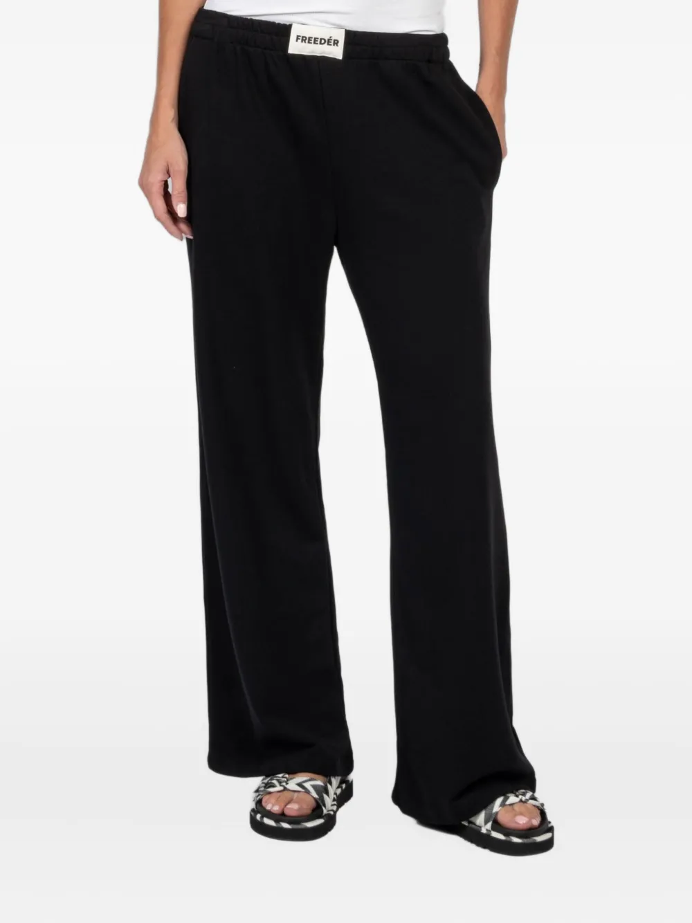 FREEDÉR pantalones de chándal con cinturilla elástica | negro | Image 1