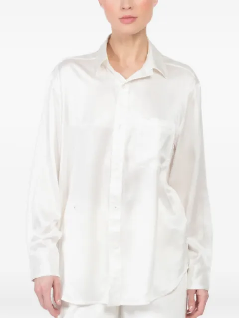 CISSA silk long-sleeve shirt