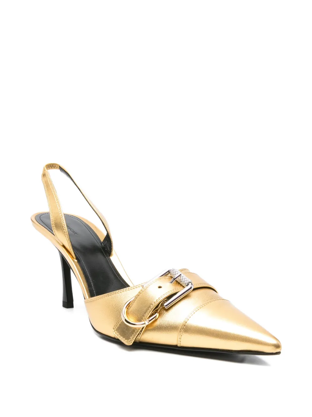 Givenchy Pre-Owned 75 mm Voyou slingback pumps - Goud