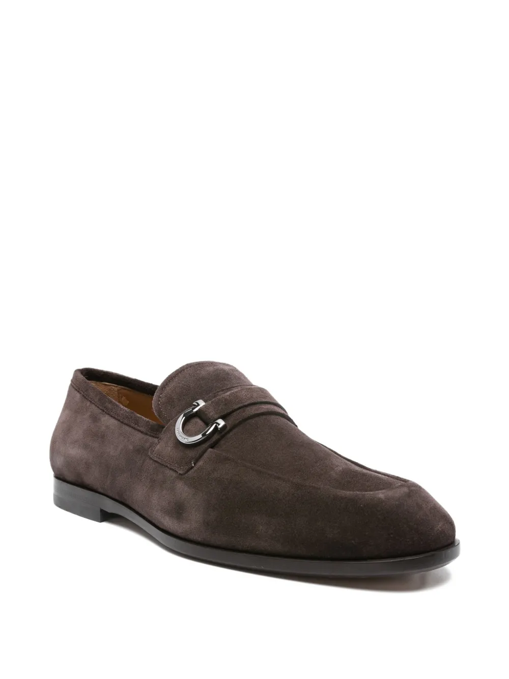 Ferragamo Pre-Owned Florio suede loafers | Image 2