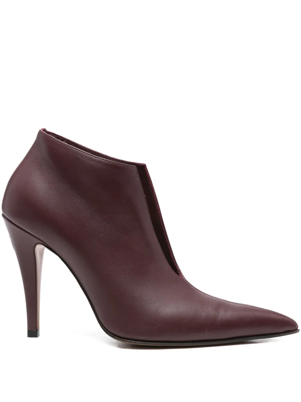Pre-owned Alexander Mcqueen 115mm Birdee Heeled Pumps In Red