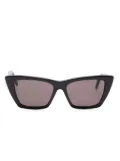 Saint Laurent Pre-Owned MICA SL cat-eye sunglasses - Black