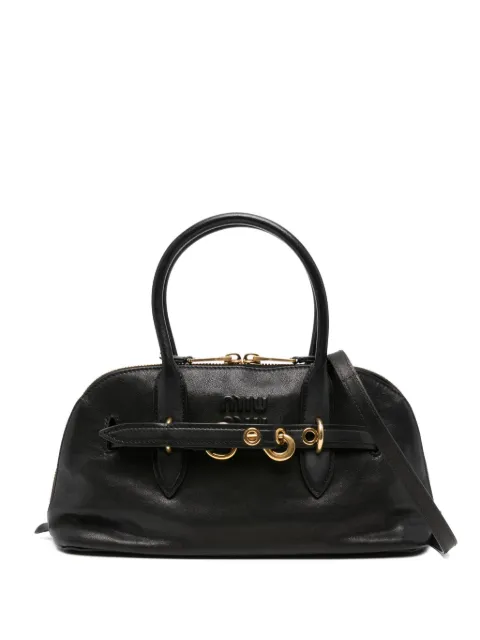 Miu Miu Pre-Owned Aventure leather tote bag