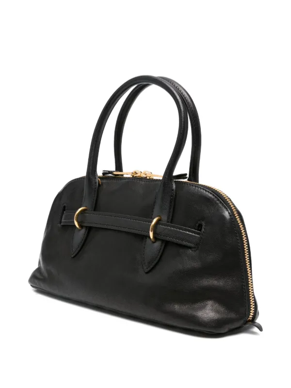 Miu Miu Pre-Owned Aventure Leather Tote Bag | Black | FARFETCH CA