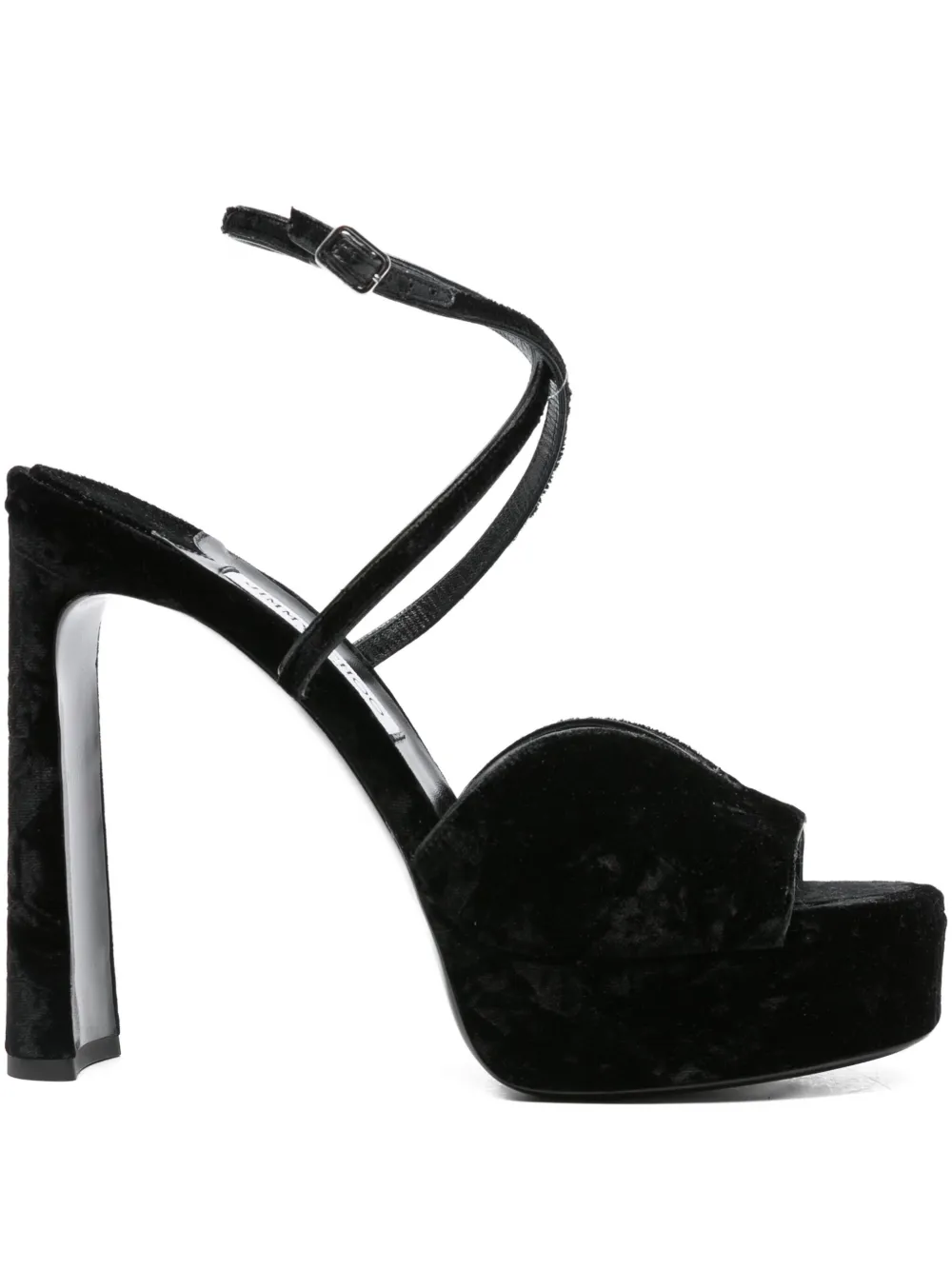 Jimmy Choo Pre-Owned 125mm Karli heeled sandals | Black | Image 1