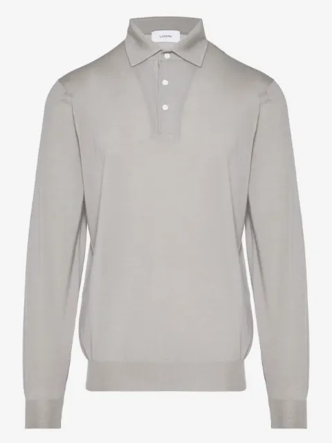 Lardini polo à manches longues