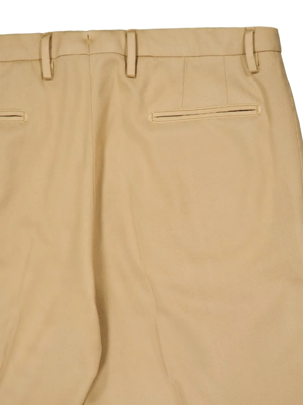 Boglioli Pleated Wool Trousers In Neutral