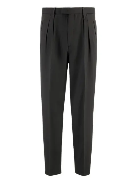 Boglioli pleated wool trousers