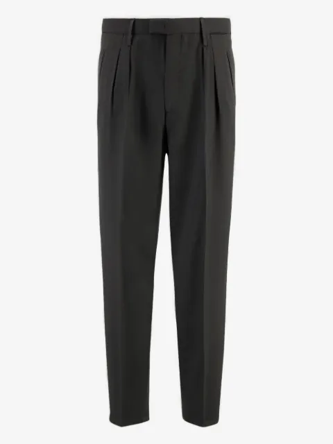Boglioli pleated wool trousers