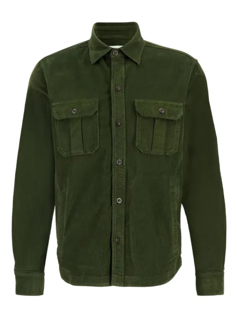 Boglioli buttoned corduroy overshirt
