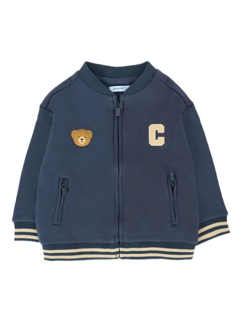 Mayoral teddy-bear bomber jacket
