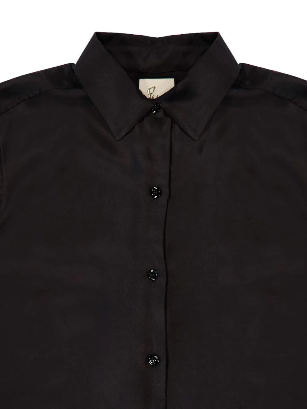PAULA Blouse met knoopsluiting Zwart