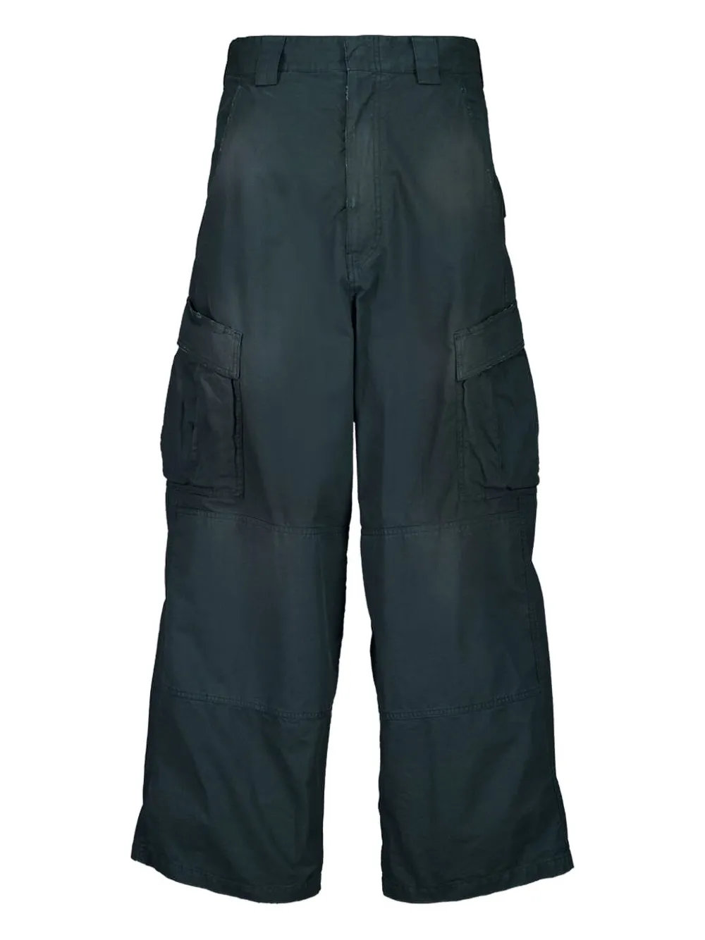 Balenciaga Katoenen cargo broek Groen