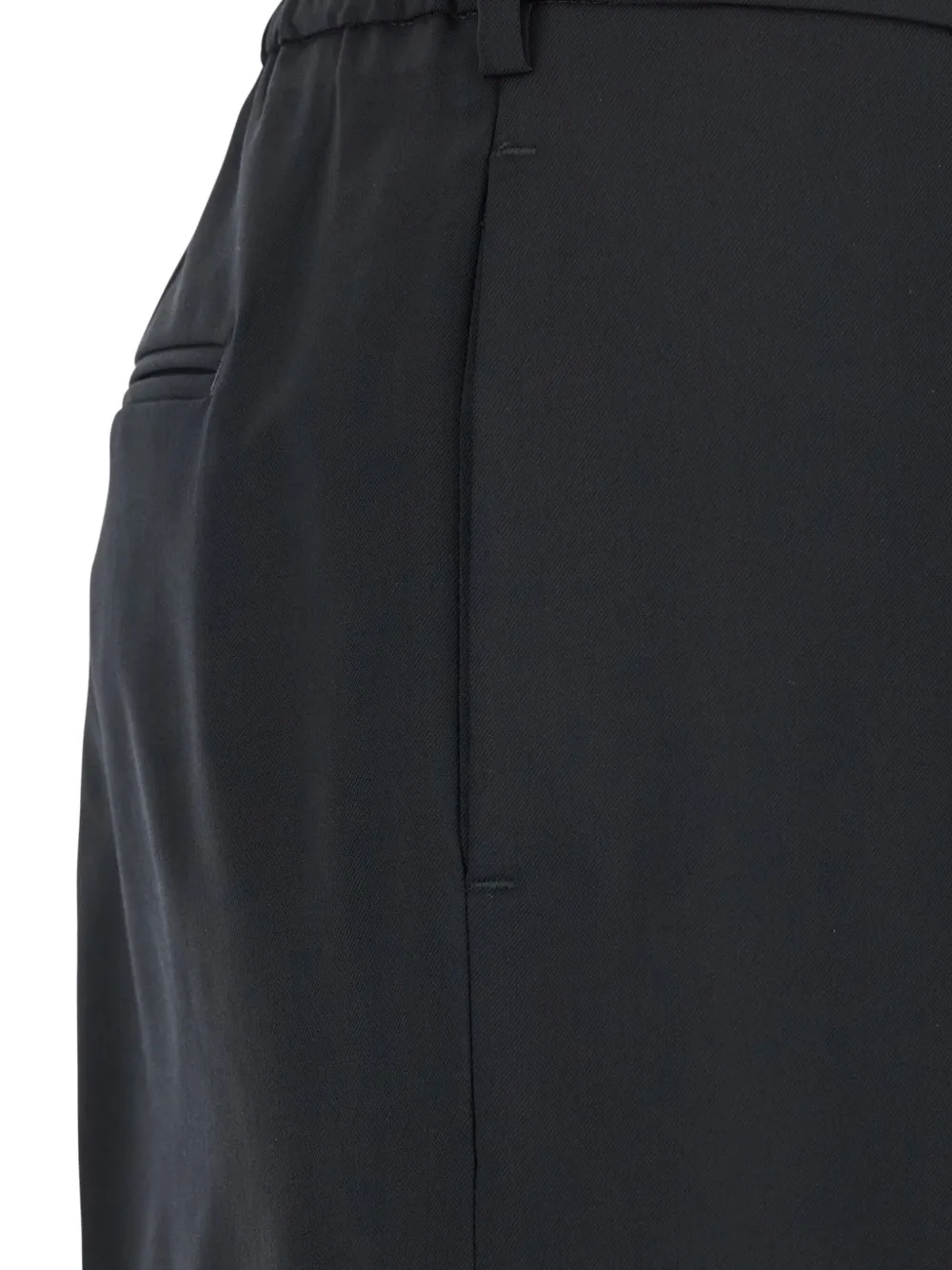 PT Torino Broek met elastische taille Zwart