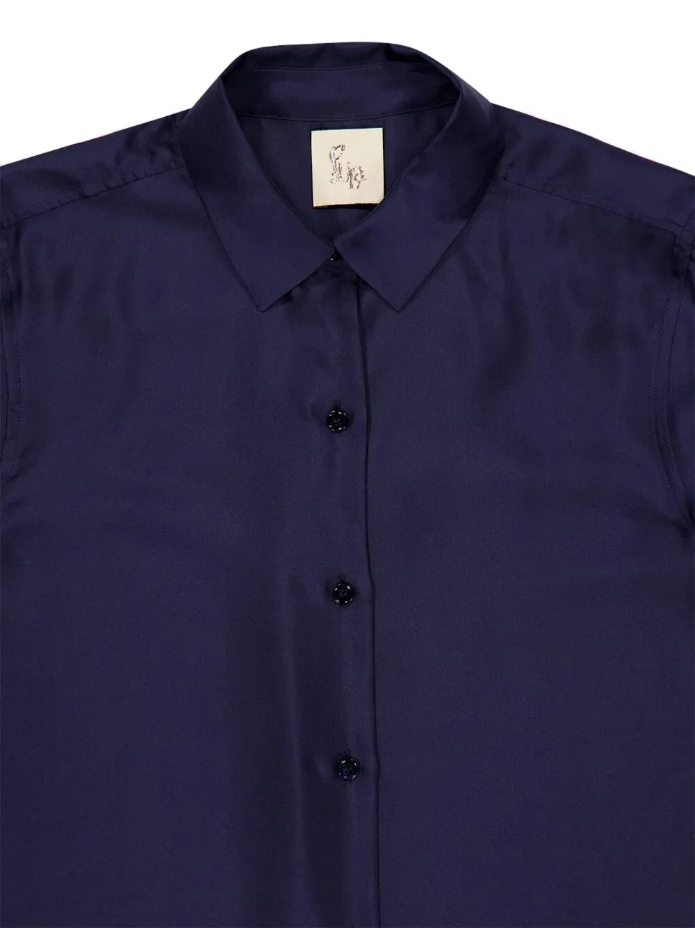 PAULA Blouse met lange mouwen Blauw