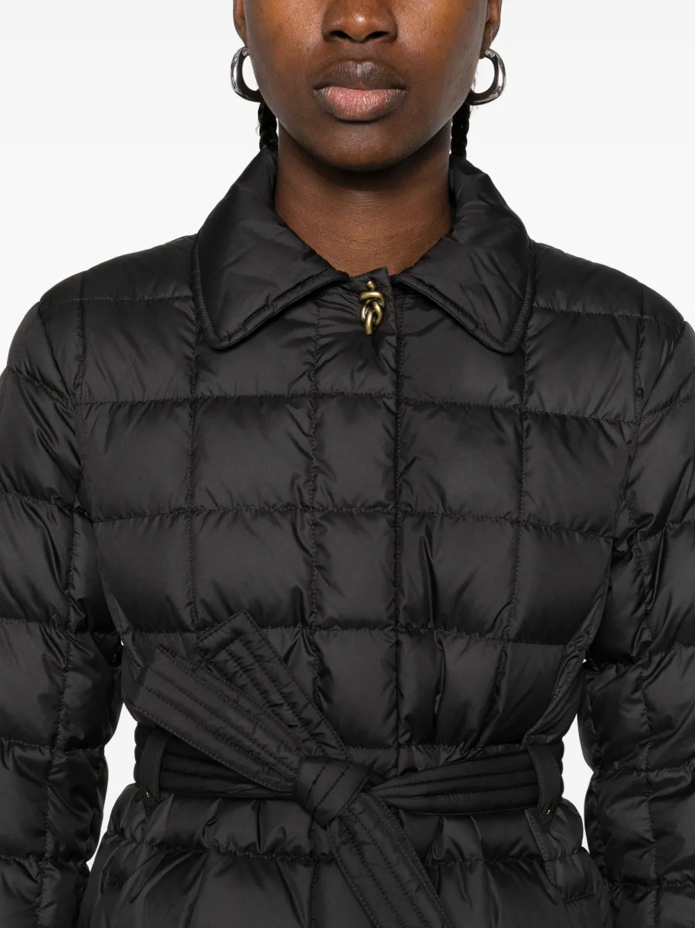 Moncler Gewatteerde jas Zwart