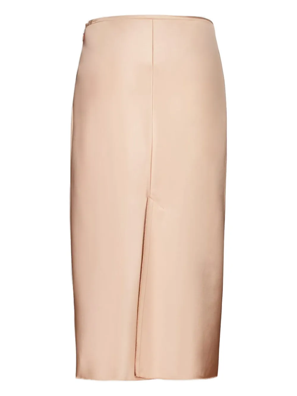 AMI Paris midi satin skirt - Roze
