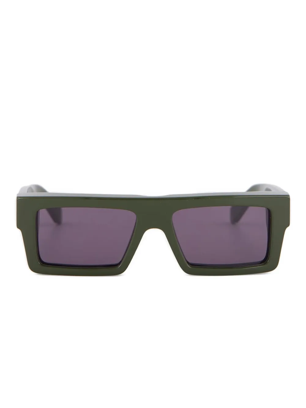 Off-white Eyewear Rectangle Sunglasses In Green