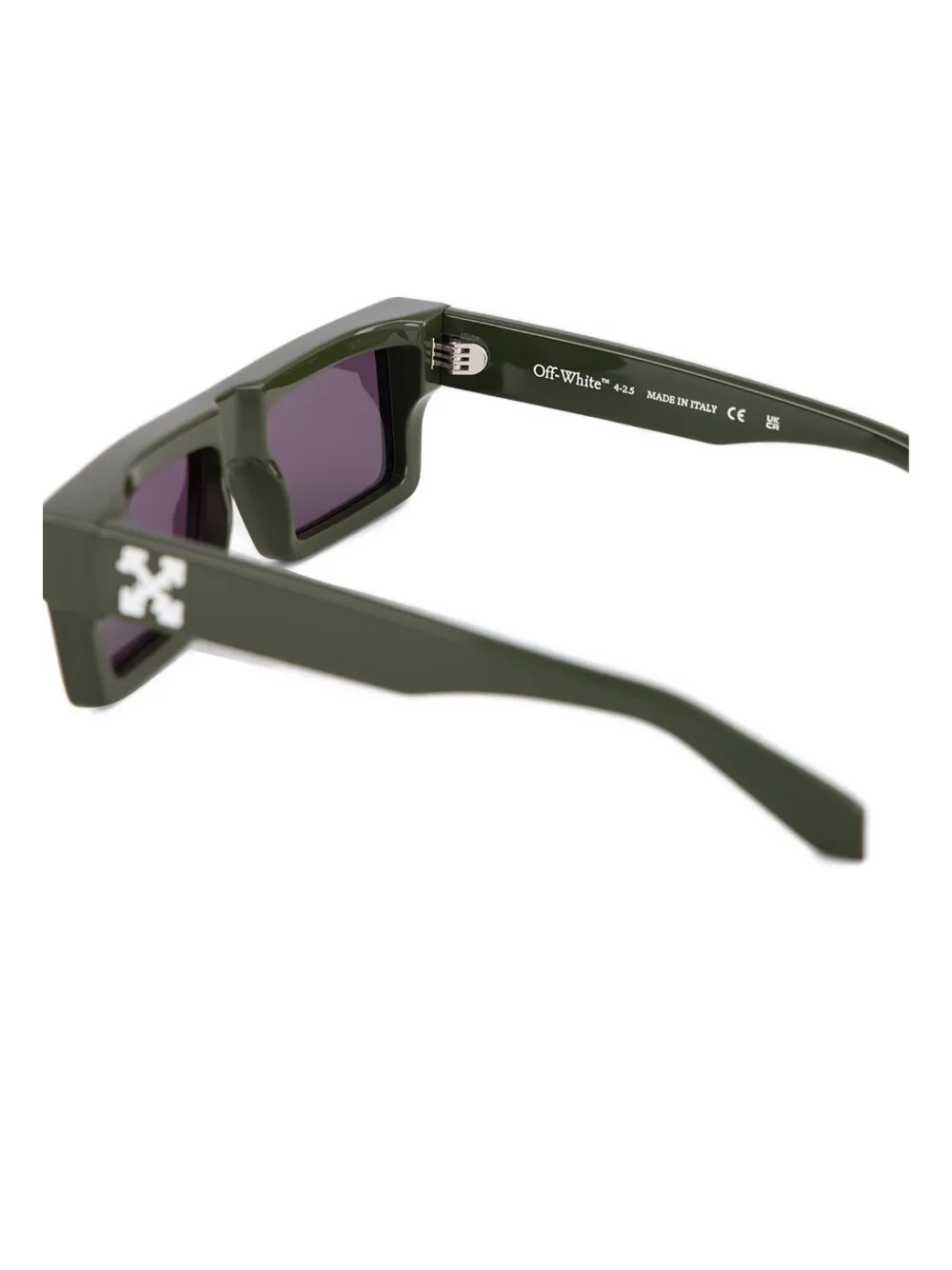 Off-white Eyewear Rectangle Sunglasses In Green