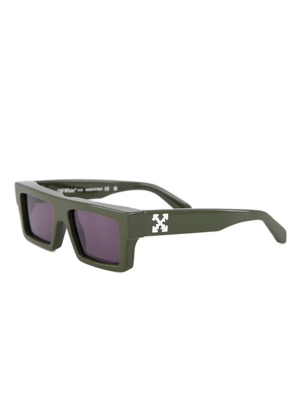 Off-white Eyewear Rectangle Sunglasses In Green