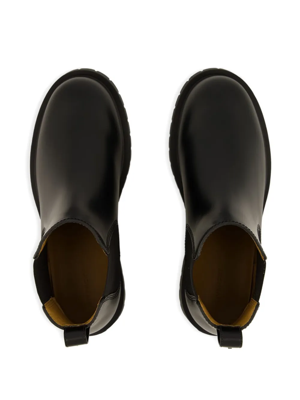Givenchy Chelsea brushed leather boots Black
