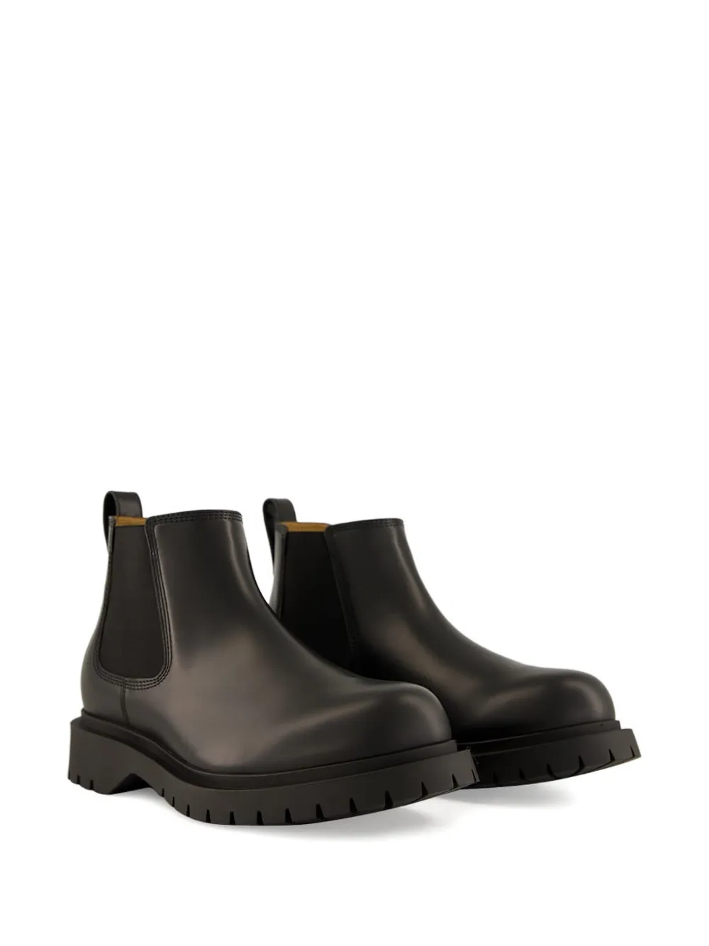 Givenchy Chelsea brushed leather boots Black