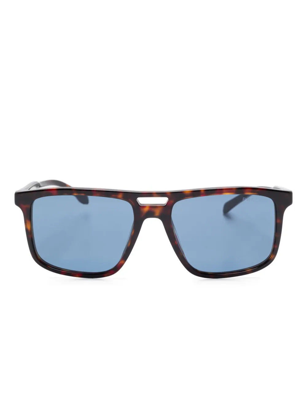 Prada Pre-Owned lentes de sol con armazón rectangular | marrón | Image 1