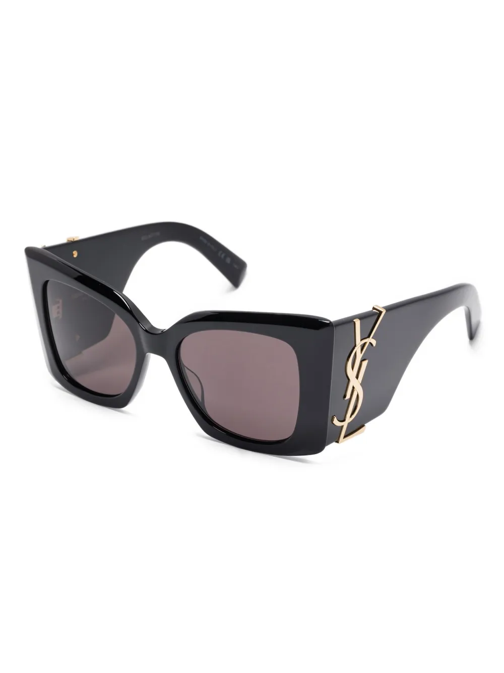 Blaze Logo-Plaque Cat-Eye Sunglasses