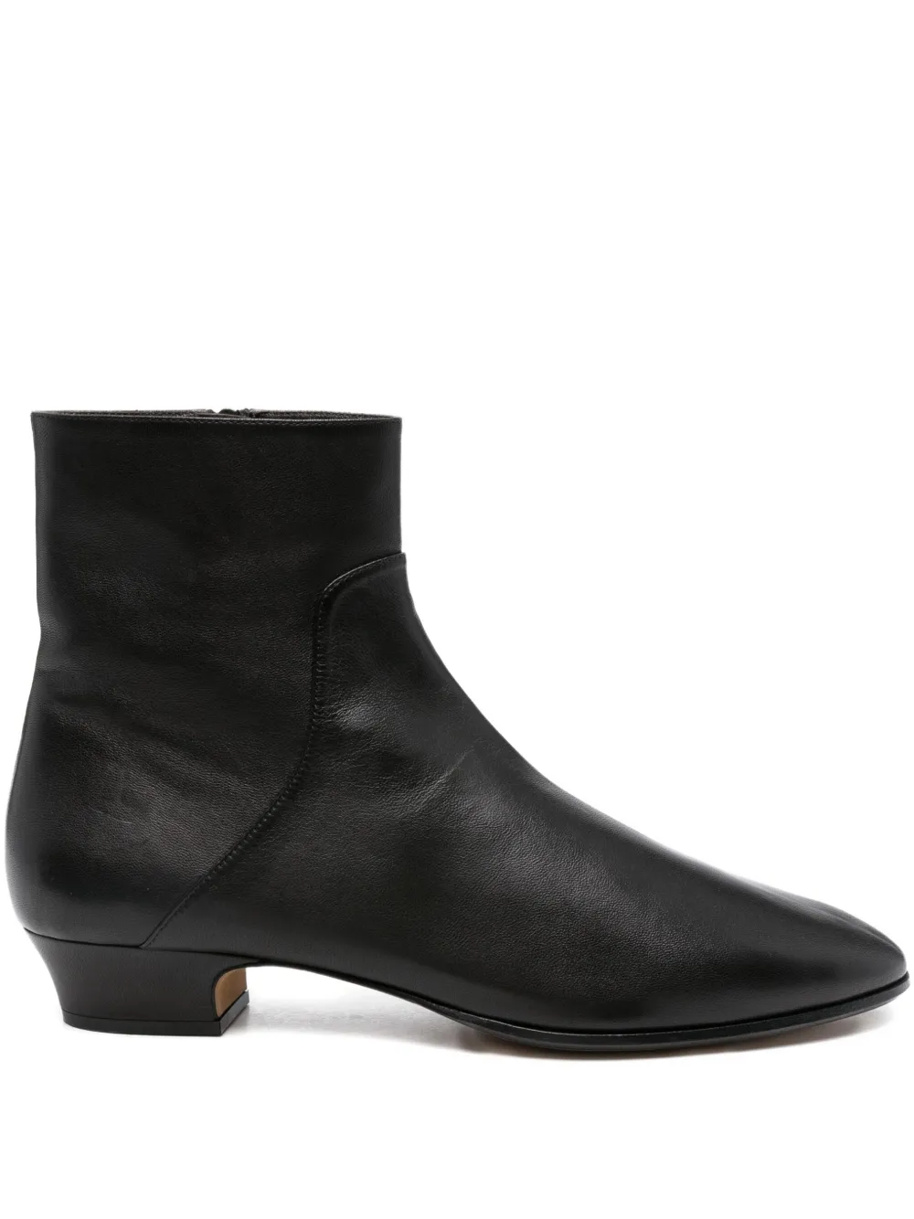 The Row Pre-Owned 25mm Awar leather ankle boots | Black | Image 1