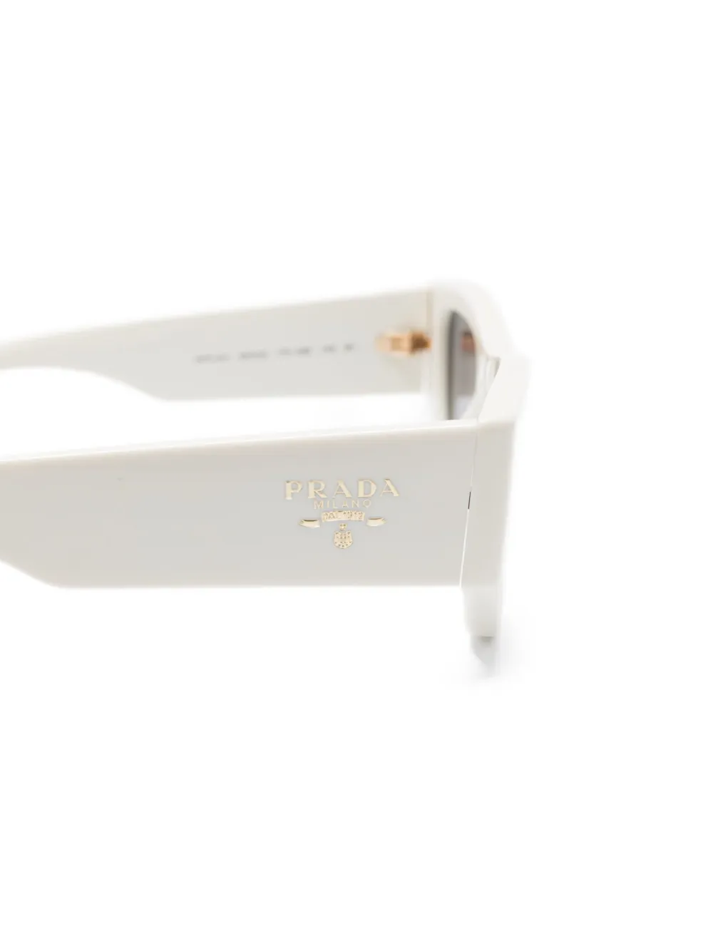 PRADA 长方形镜框太阳眼镜