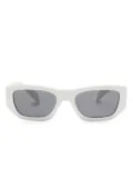 Prada Pre-Owned rectangle-frame sunglasses - White