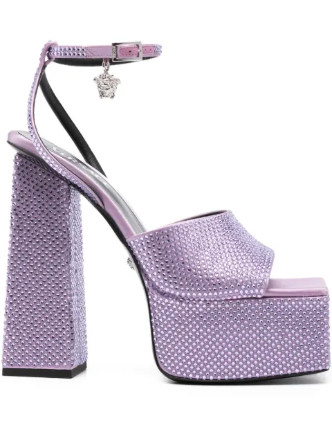 Versace Pre-Owned 150mm Aevitas crystal-embellished sandals
