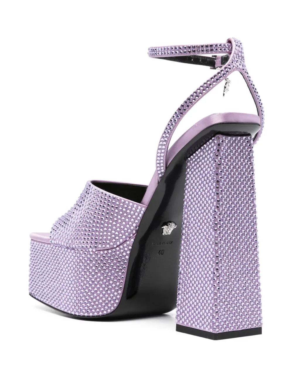 150mm Aevitas Crystal-Embellished Sandals