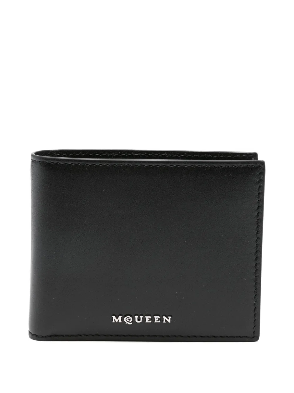 Alexander McQueen Pre-Owned 2020s McQueen logo wallet | Black | Image 1
