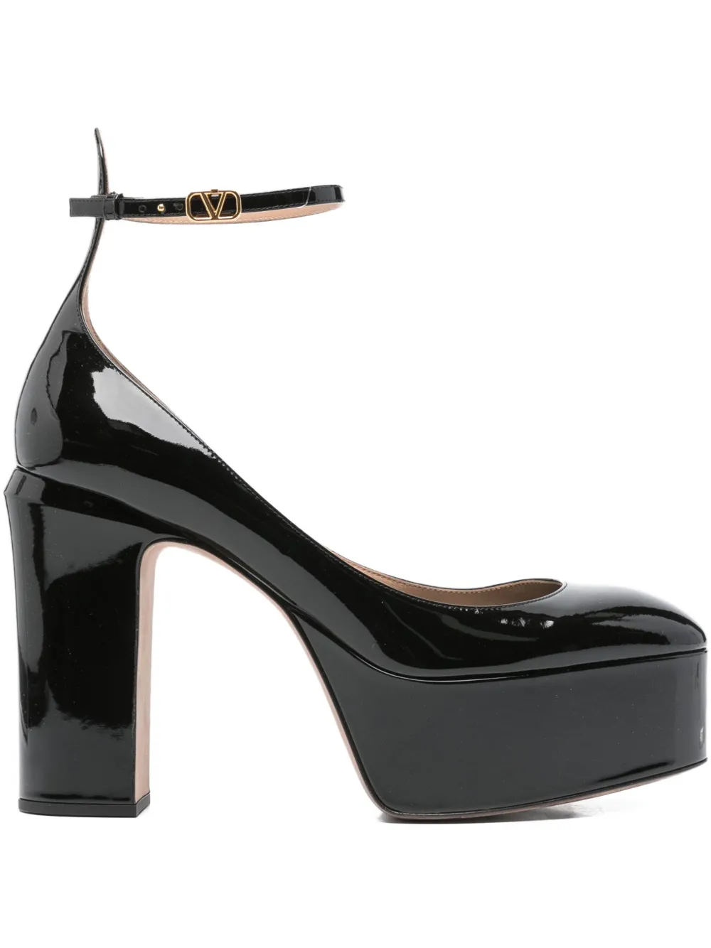 Valentino Garavani Pre-Owned 120mm platform ankle-strap pumps | Black | Image 1