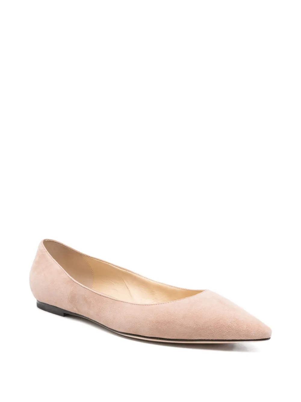 Jimmy Choo Pre-Owned Romy ballerina's - Beige