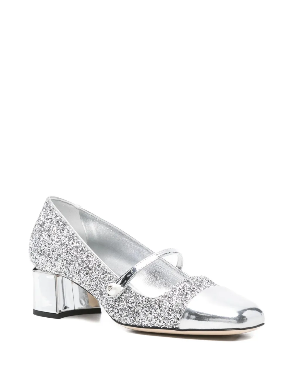 Jimmy Choo Pre-Owned 50mm Elisa pumps - Zilver