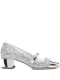 Jimmy Choo Pre-Owned 50mm Elisa pumps - Silver
